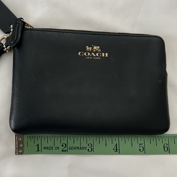 Black Coach Wristlet - Picture 4 of 5